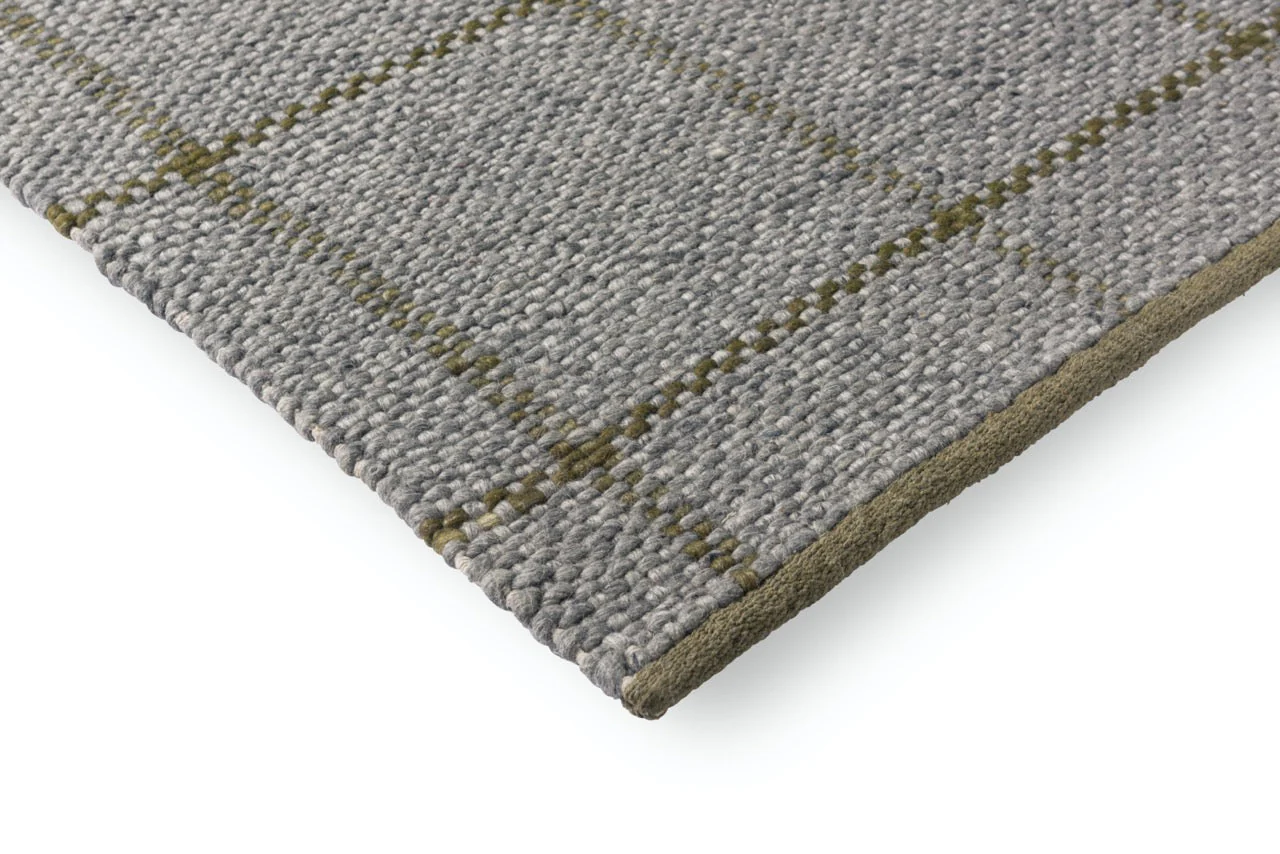 Brink & Campman Craft Matter Check Slate Olive 049104 - Image 3