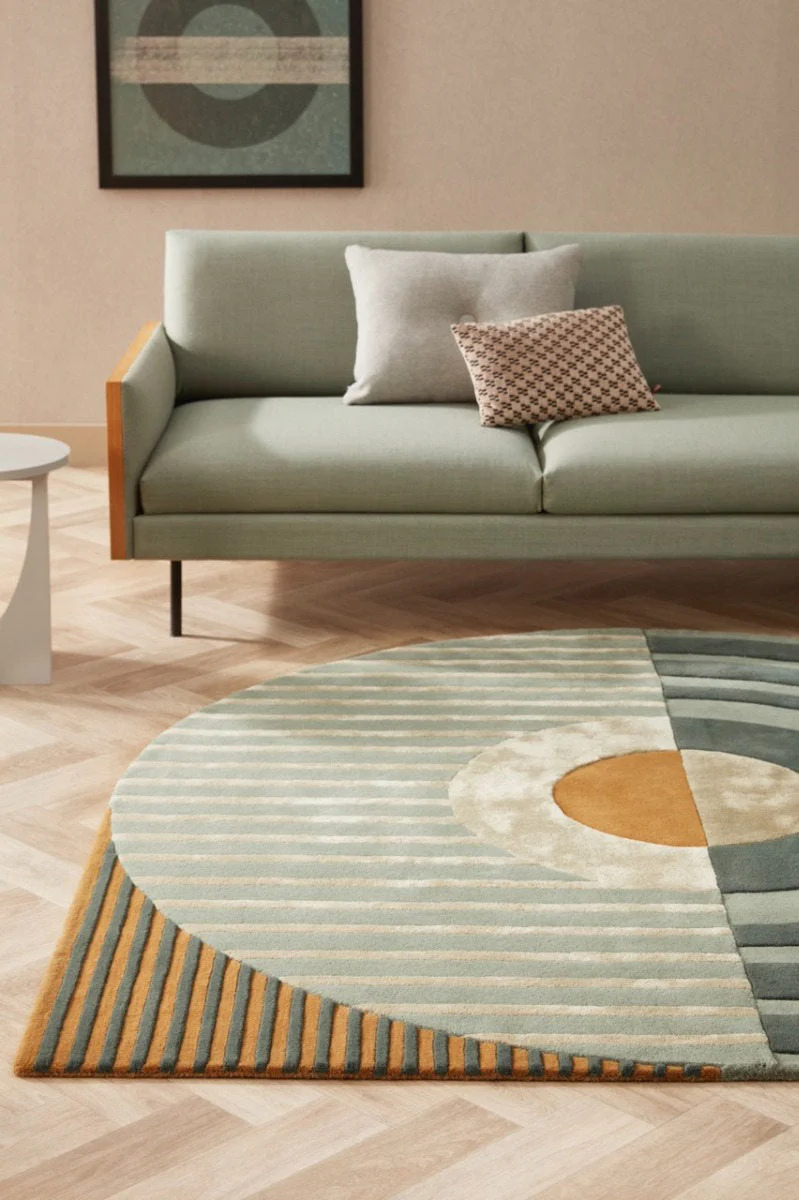 Brinker Carpets Fano Girare Green - Image 4