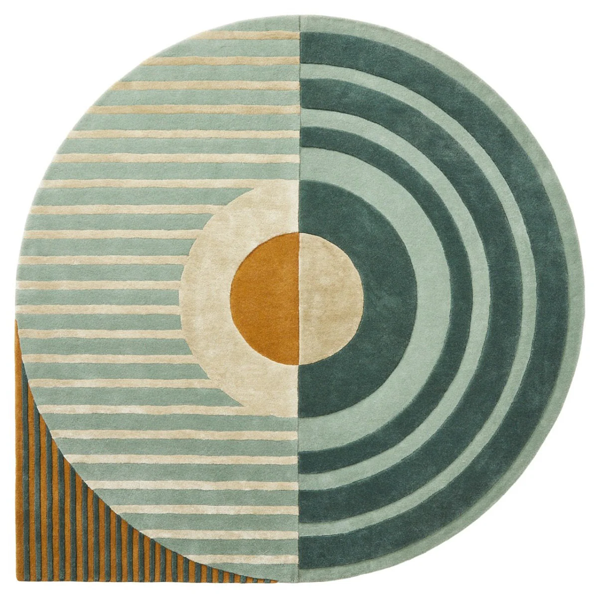 Brinker Carpets Fano Girare Green - Image 7