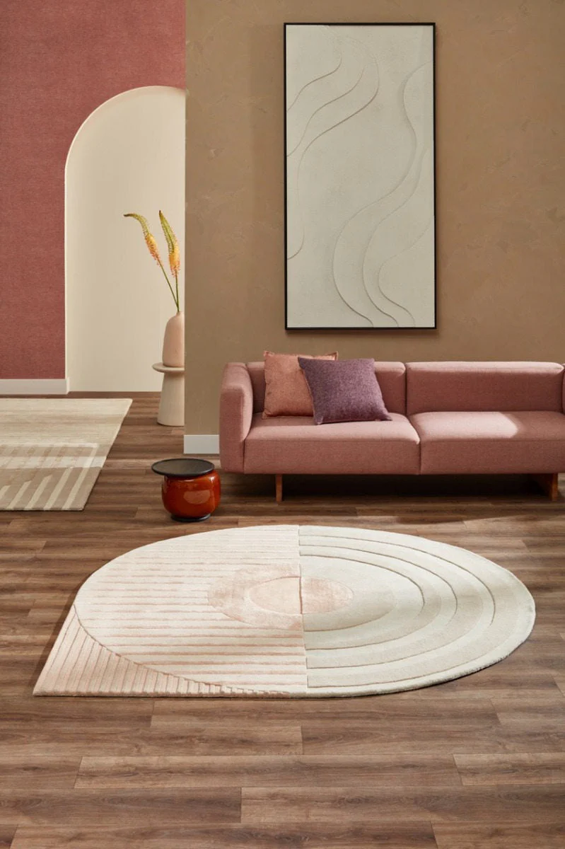 Brinker Carpets Fano Girare White Beige - Image 2