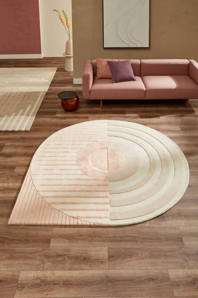 Brinker Carpets Fano Girare White Beige - Image 3
