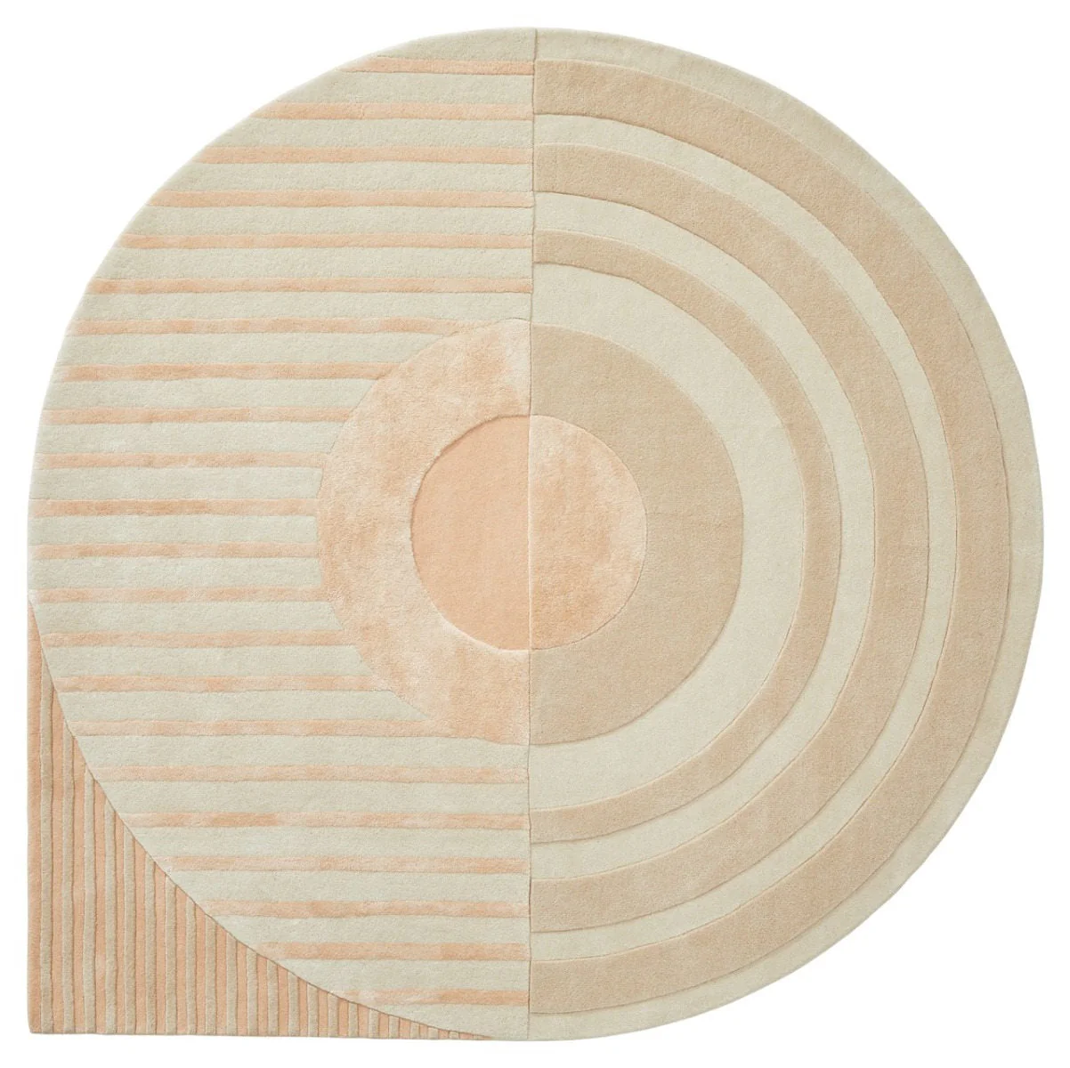 Brinker Carpets Fano Girare White Beige - Image 6