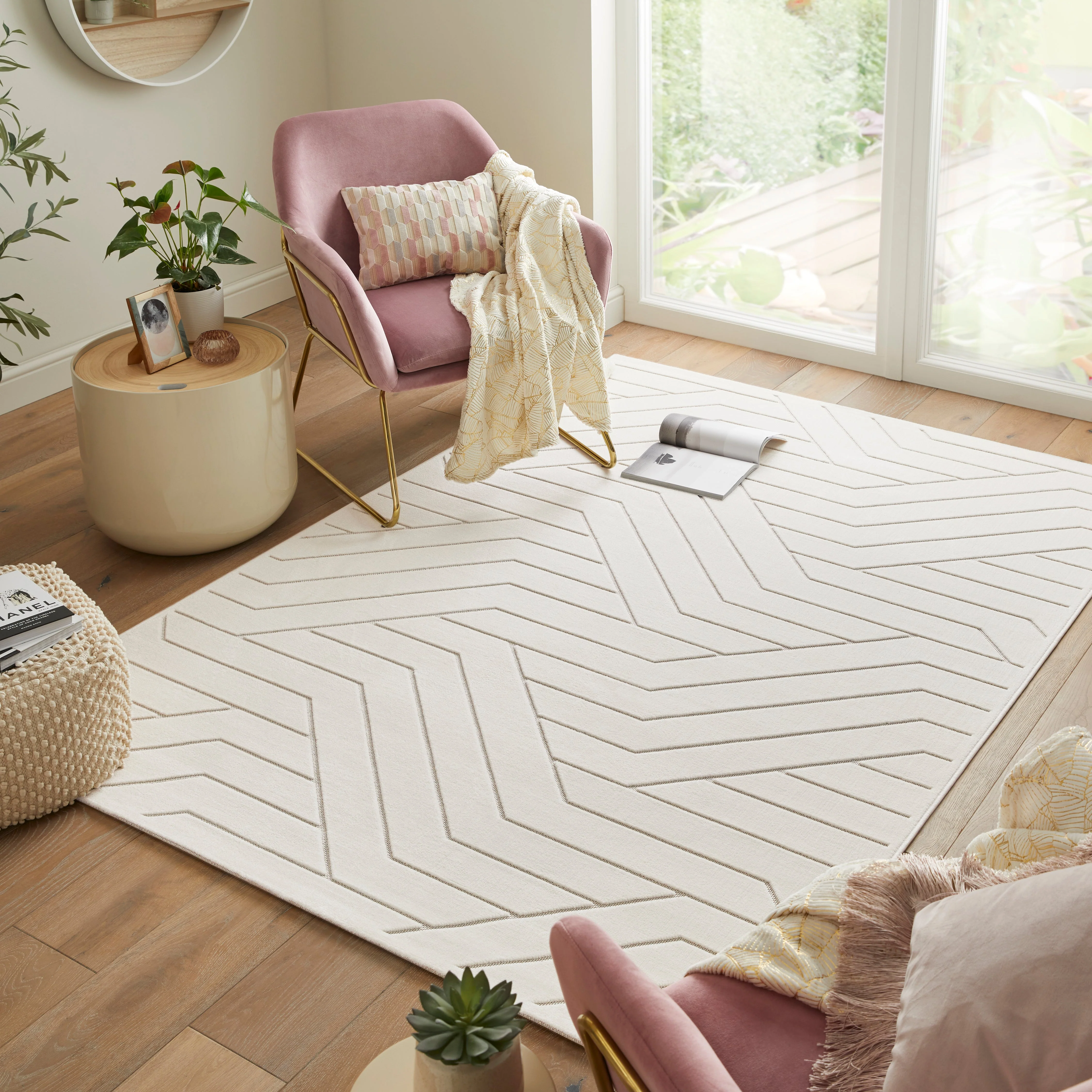 Concept Looms Maze Ivory MAZ101 - Image 2