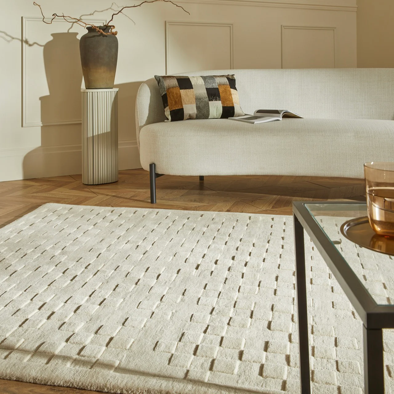 Concept Looms Priory PR102 Ivory - Image 2