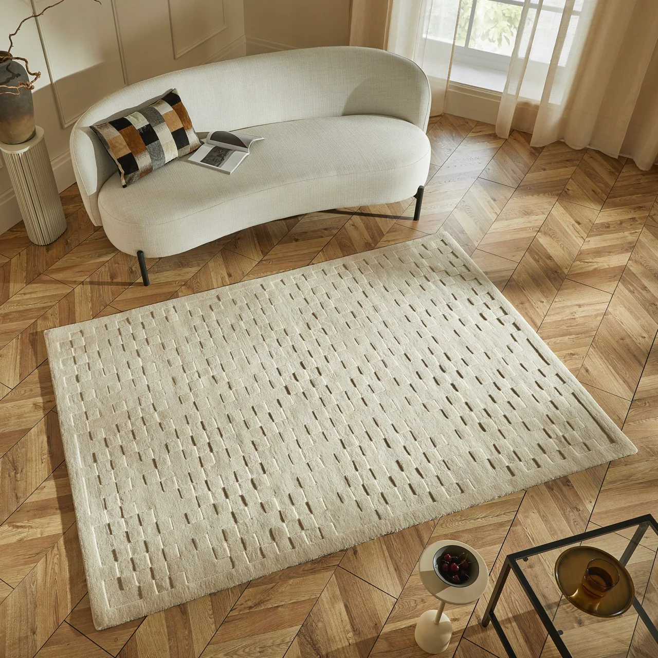 Concept Looms Priory PR102 Ivory - Image 7