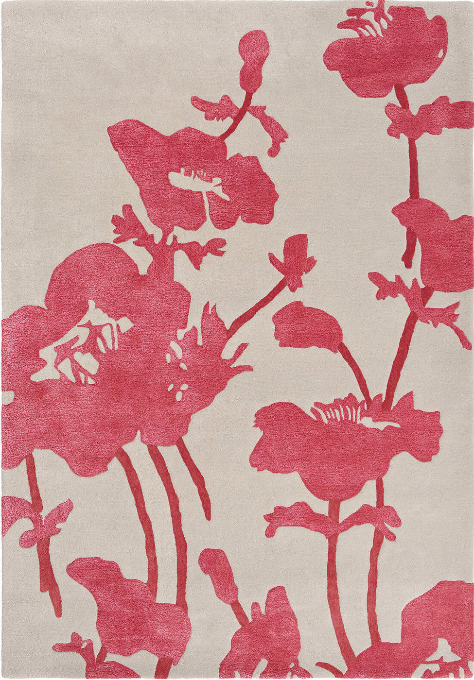 Florence Broadhurst Floral 300 Poppy 039600 - Image 4