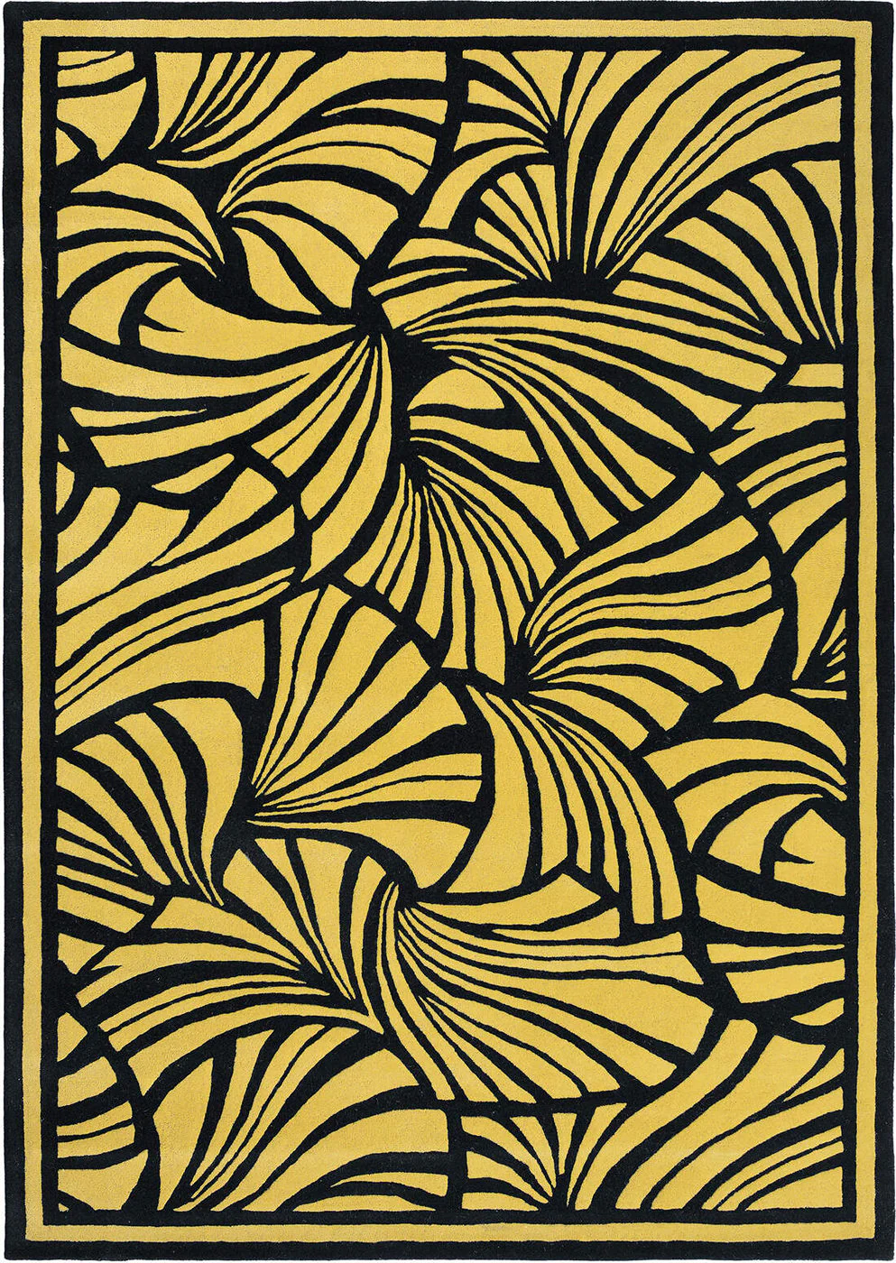 Florence Broadhurst Japanese Fans Gold 039305 - Image 2