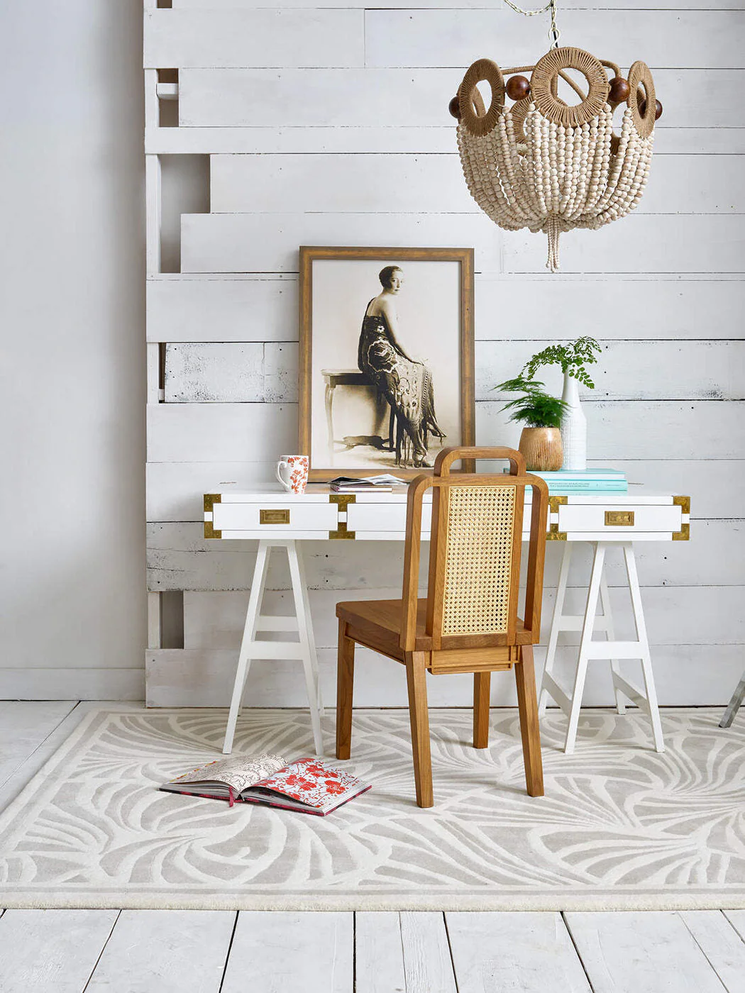Florence Broadhurst Japanese Fans Ivory 039301 - Image 2