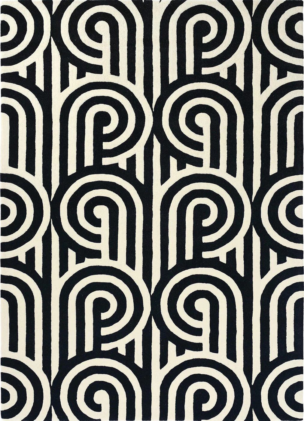 Florence Broadhurst Turnabouts Black 039205 - Image 3
