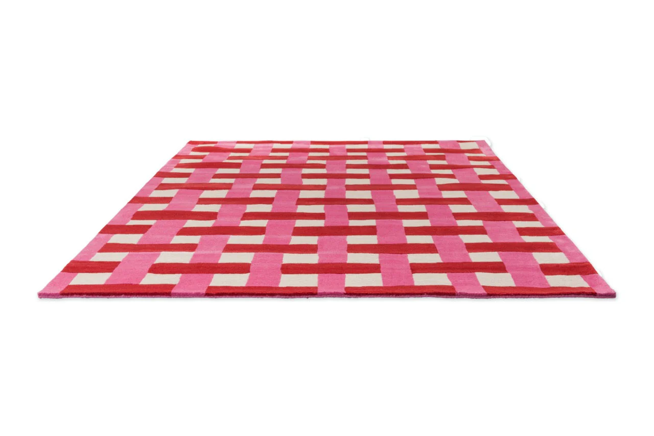 Harlequin Basketweave Coral Rose 144102 - Image 4