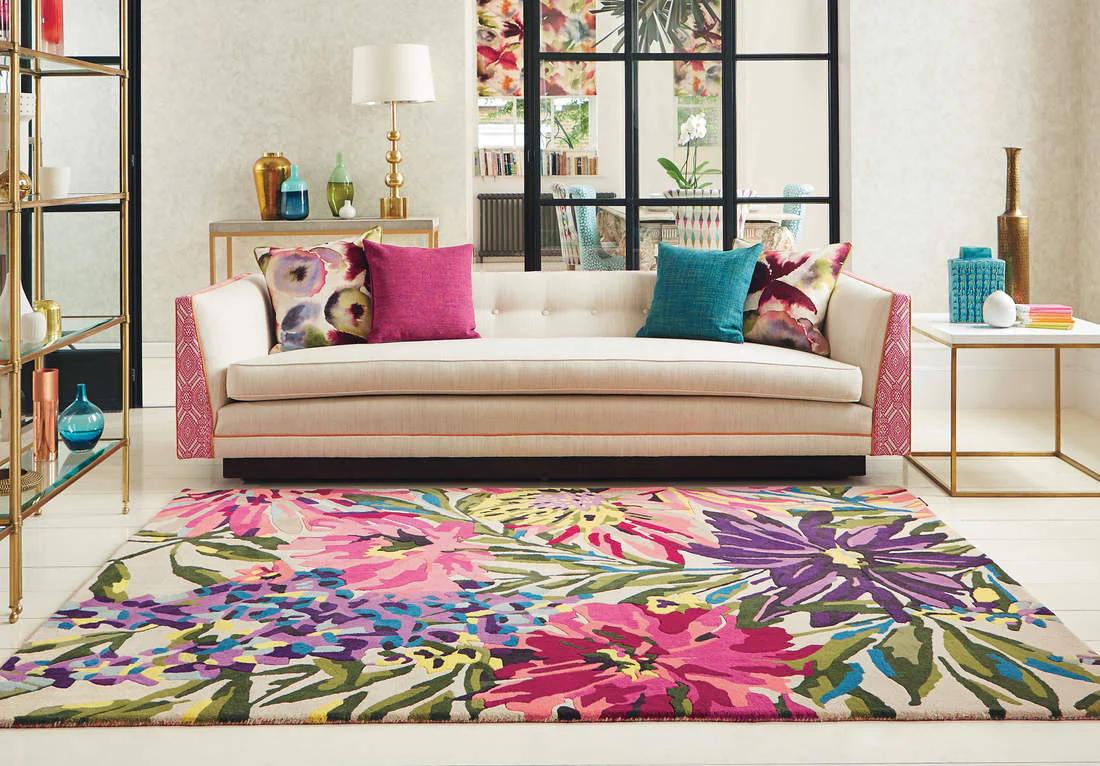 Harlequin Floreale Fuchsia 44905 - Image 2