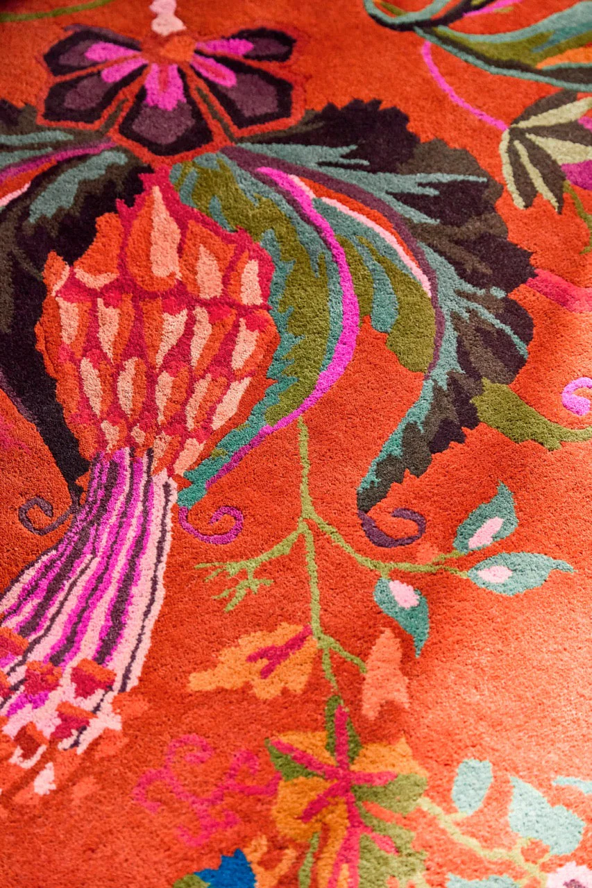 Harlequin Wonderland Floral Amber Lapis 144713 - Image 10