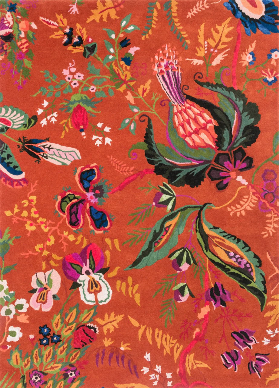Harlequin Wonderland Floral Amber Lapis 144713 - Image 11