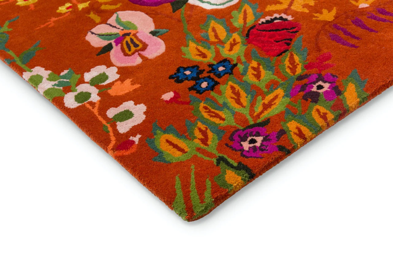 Harlequin Wonderland Floral Amber Lapis 144713 - Image 5