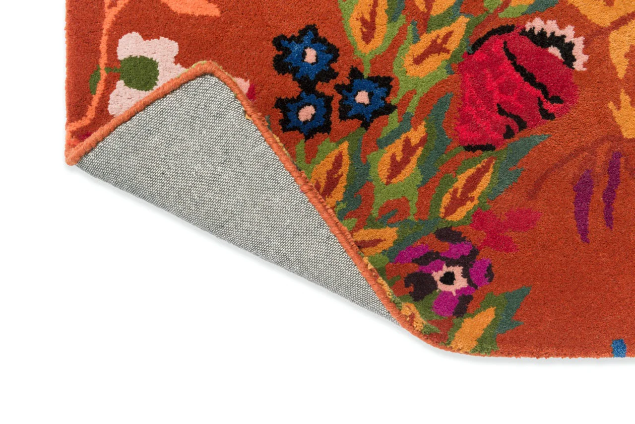 Harlequin Wonderland Floral Amber Lapis 144713 - Image 6
