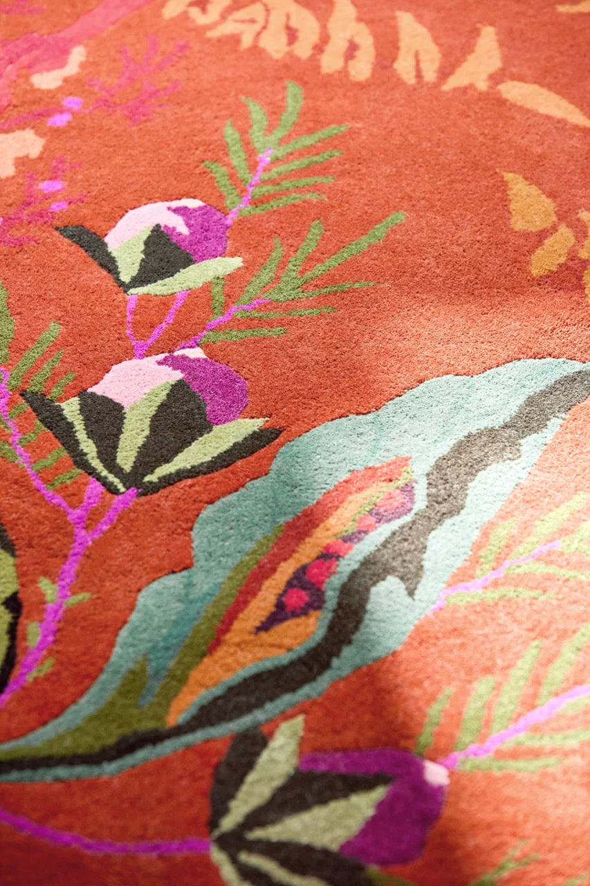 Harlequin Wonderland Floral Amber Lapis 144713 - Image 9