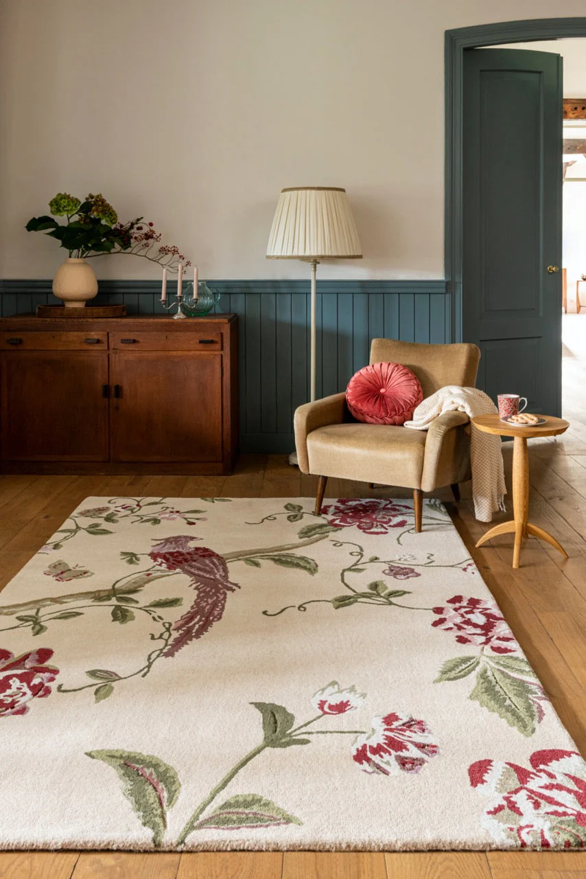Laura Ashley Summer Palace Cranberry Grape 081200 - Image 2