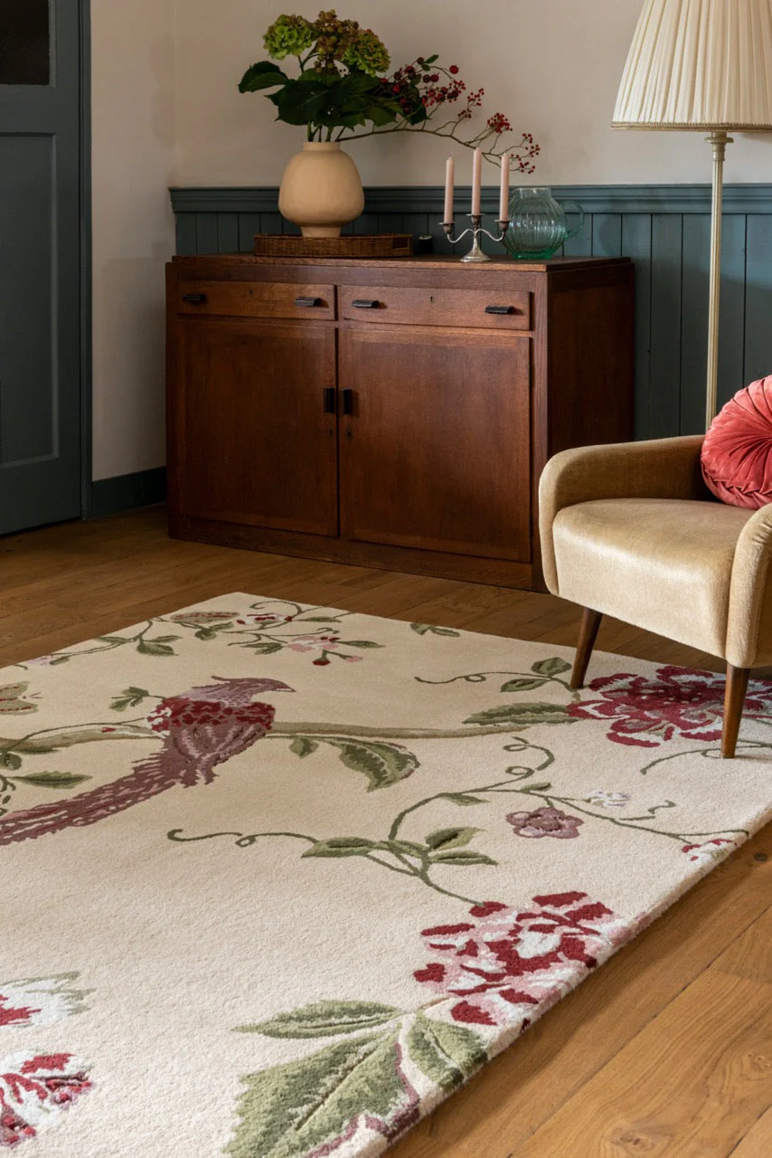 Laura Ashley Summer Palace Cranberry Grape 081200 - Image 7