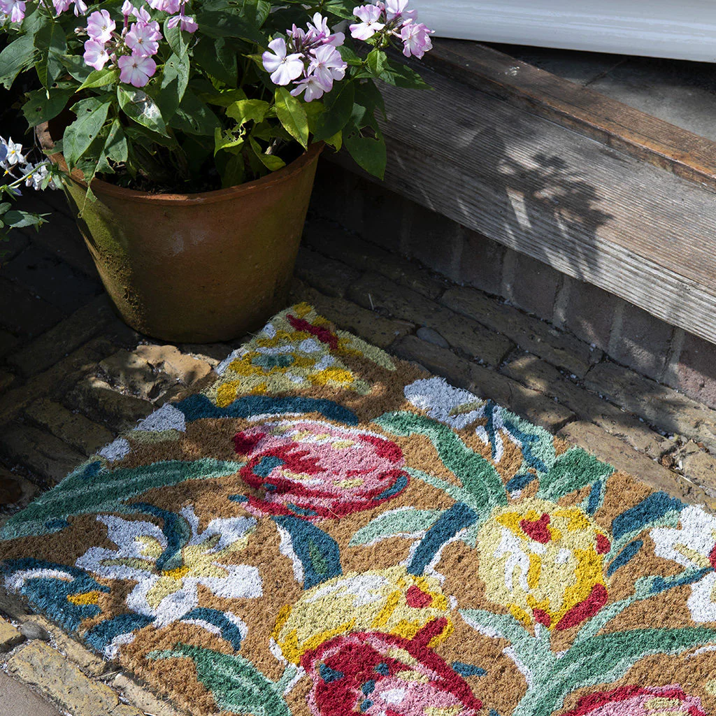Laura Ashley Doormat Tulips China Blue 82218 - Image 2