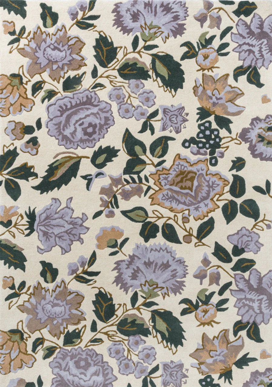 Laura Ashley Wendling Floral Heather Purple 083104 - Image 10