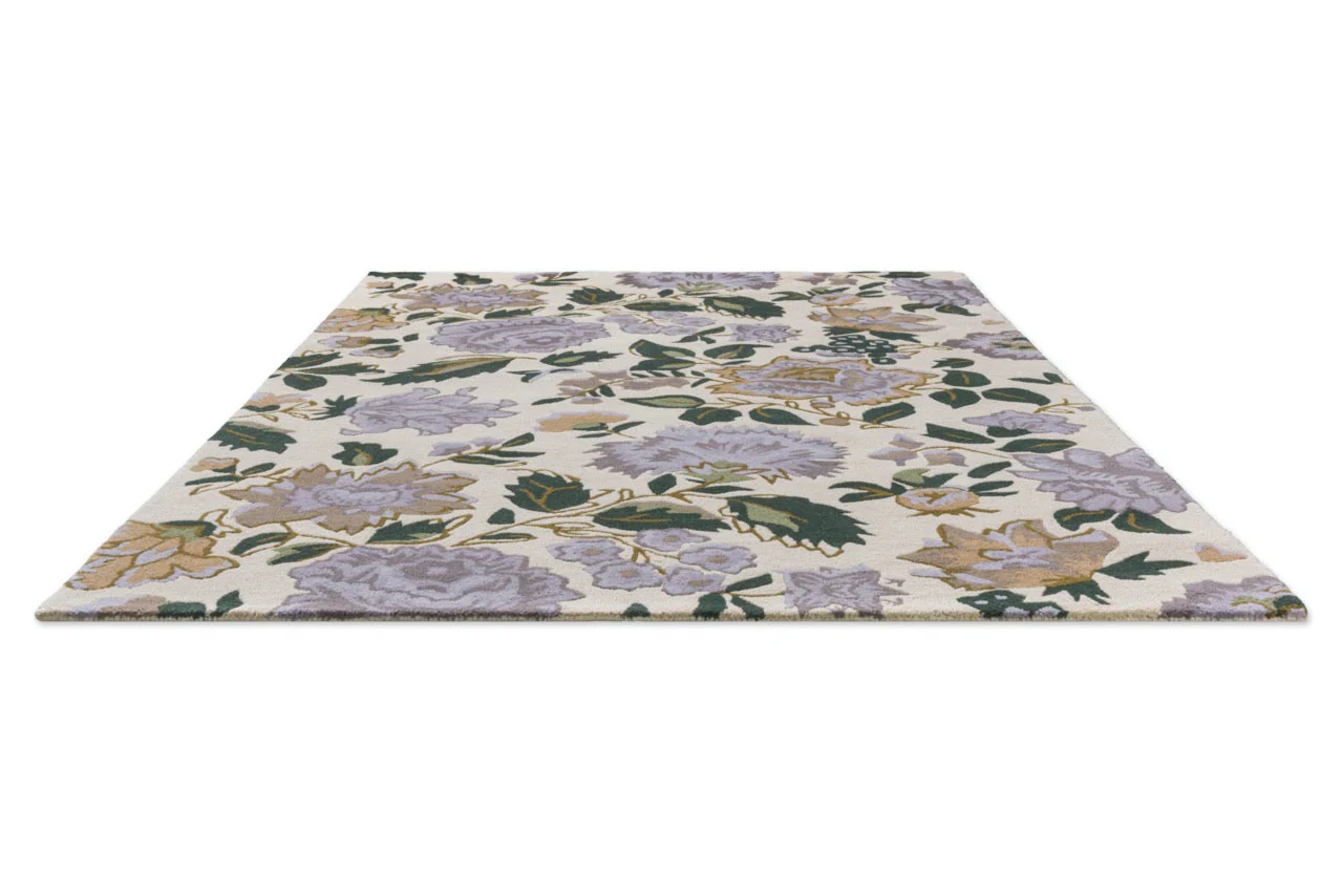 Laura Ashley Wendling Floral Heather Purple 083104 - Image 5