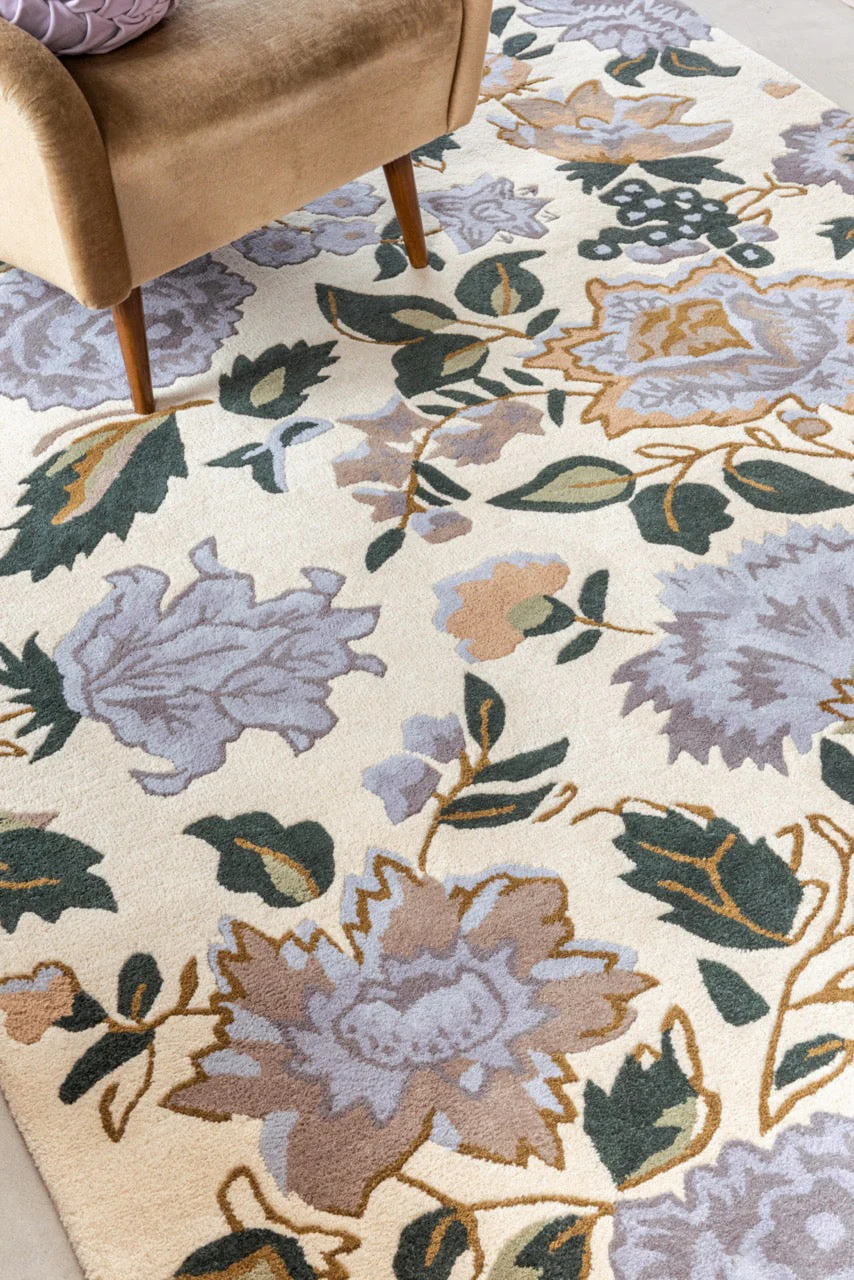 Laura Ashley Wendling Floral Heather Purple 083104 - Image 6
