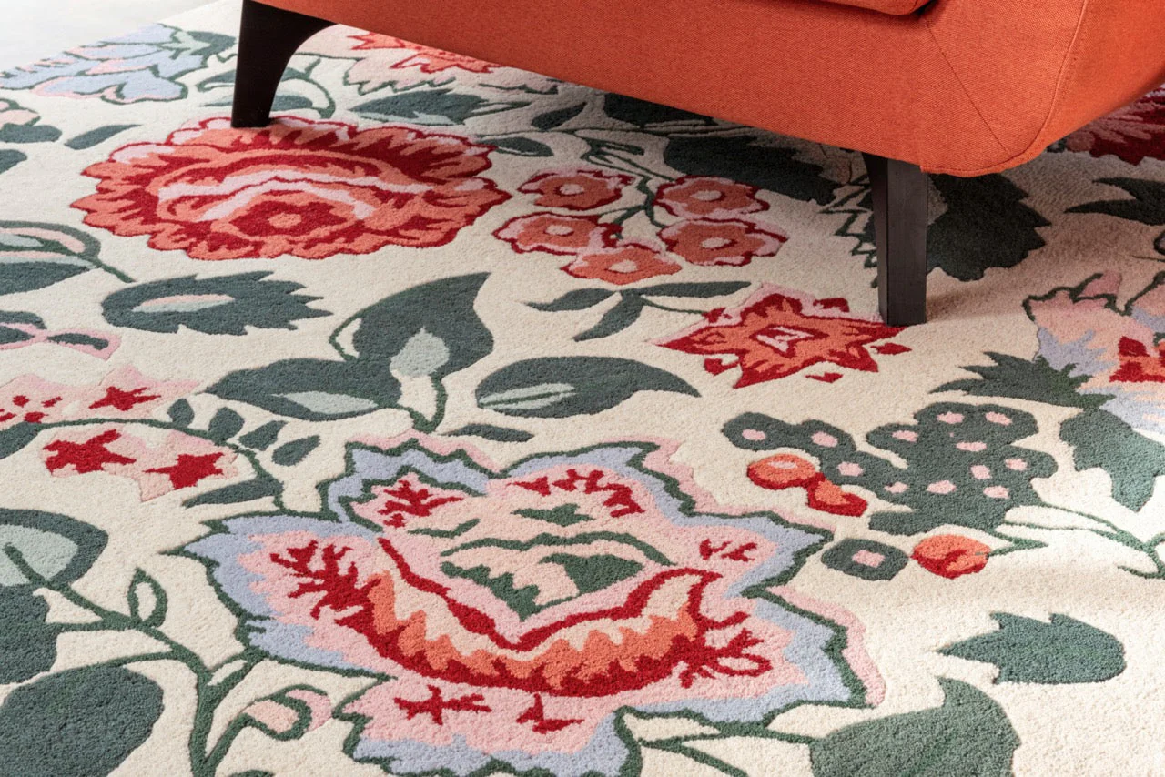 Laura Ashley Wendling Floral Poppy Red 083100 - Image 7