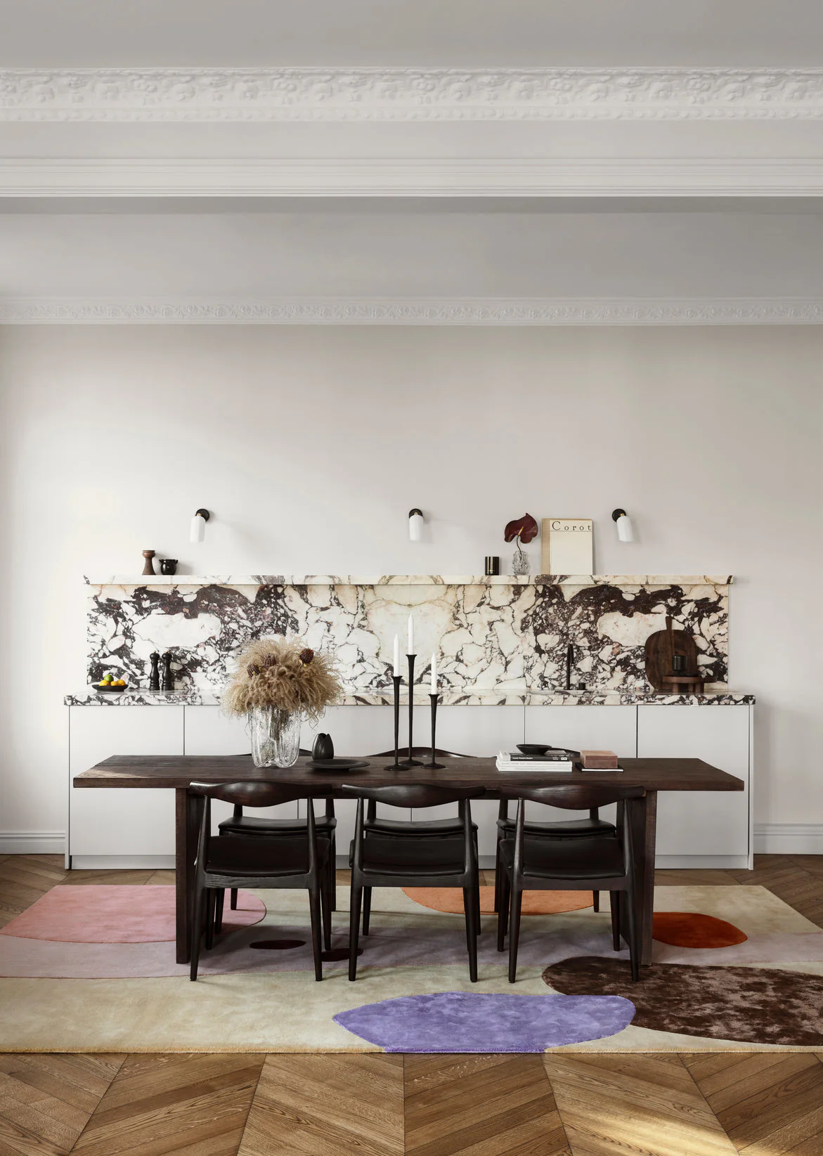 Layered Poppy Kalas Magical Garden Beige - Image 2
