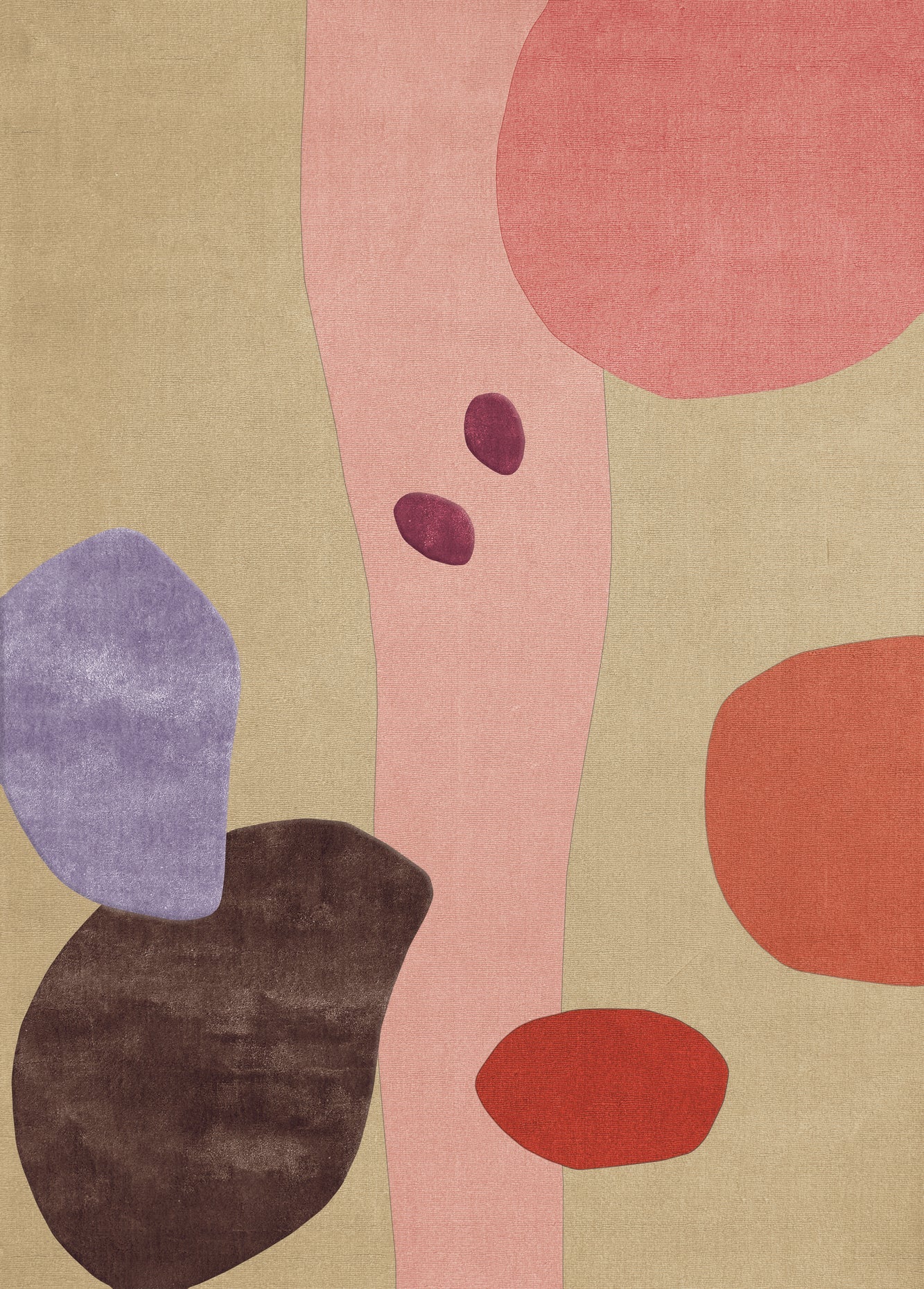 Layered Poppy Kalas Magical Garden Beige - Image 5