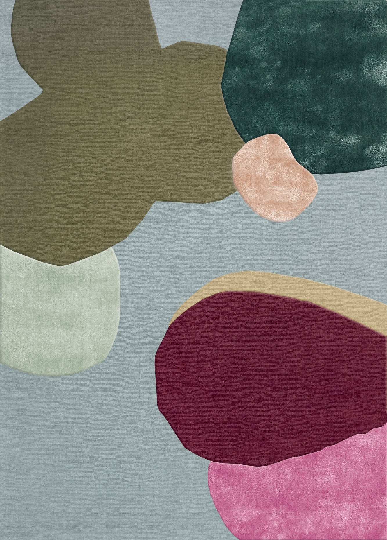 Layered Poppy Kalas Sleeping Flower Blue - Image 2