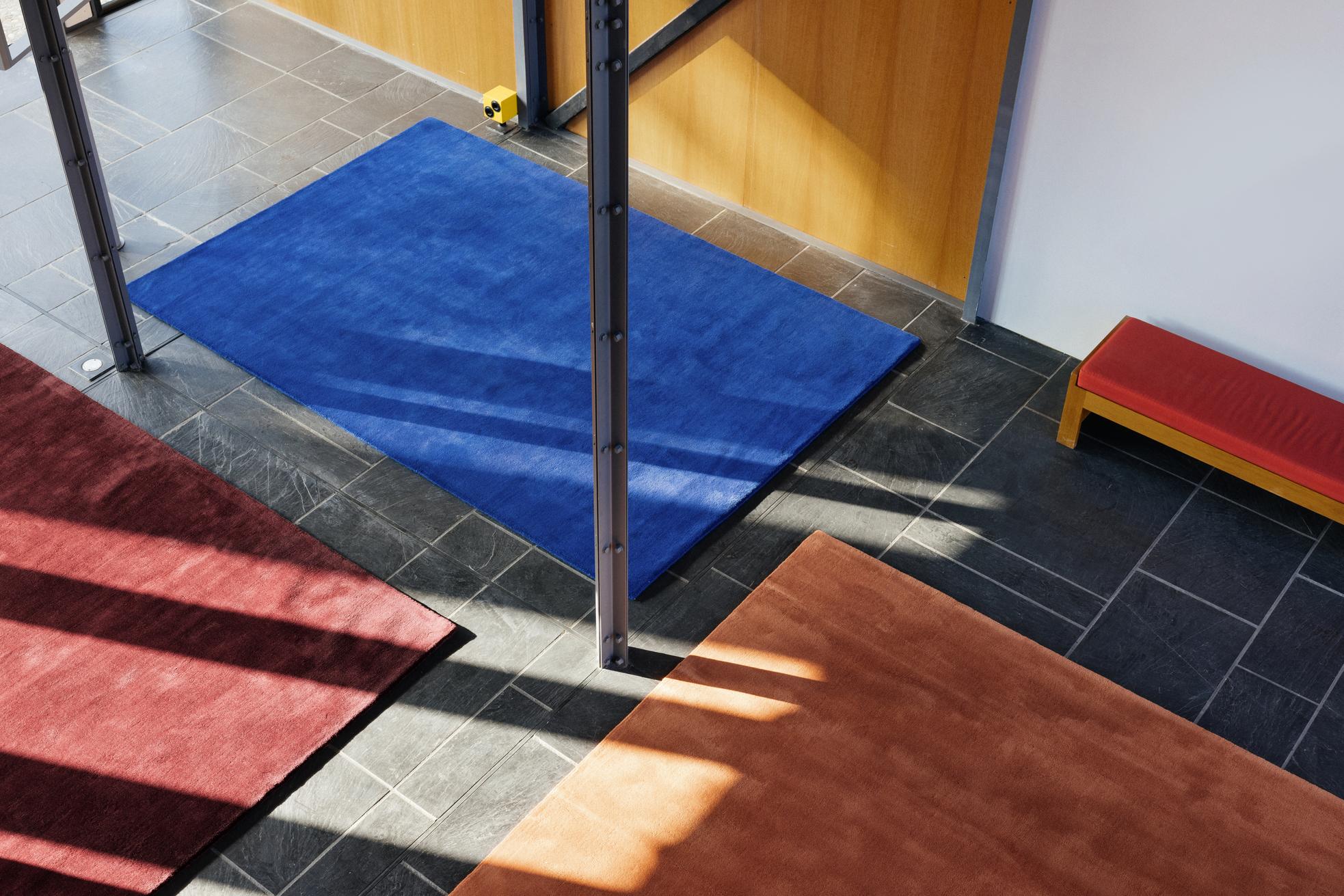 Layered Solid Wool Red Ochre - Image 3
