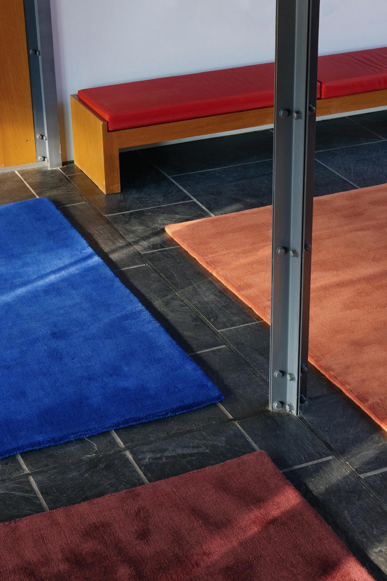 Layered Solid Wool Red Ochre - Image 5