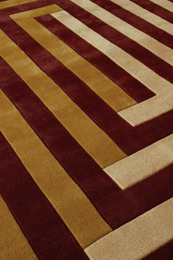 Layered Teklan Labyrinth Mulberry Sand - Image 4