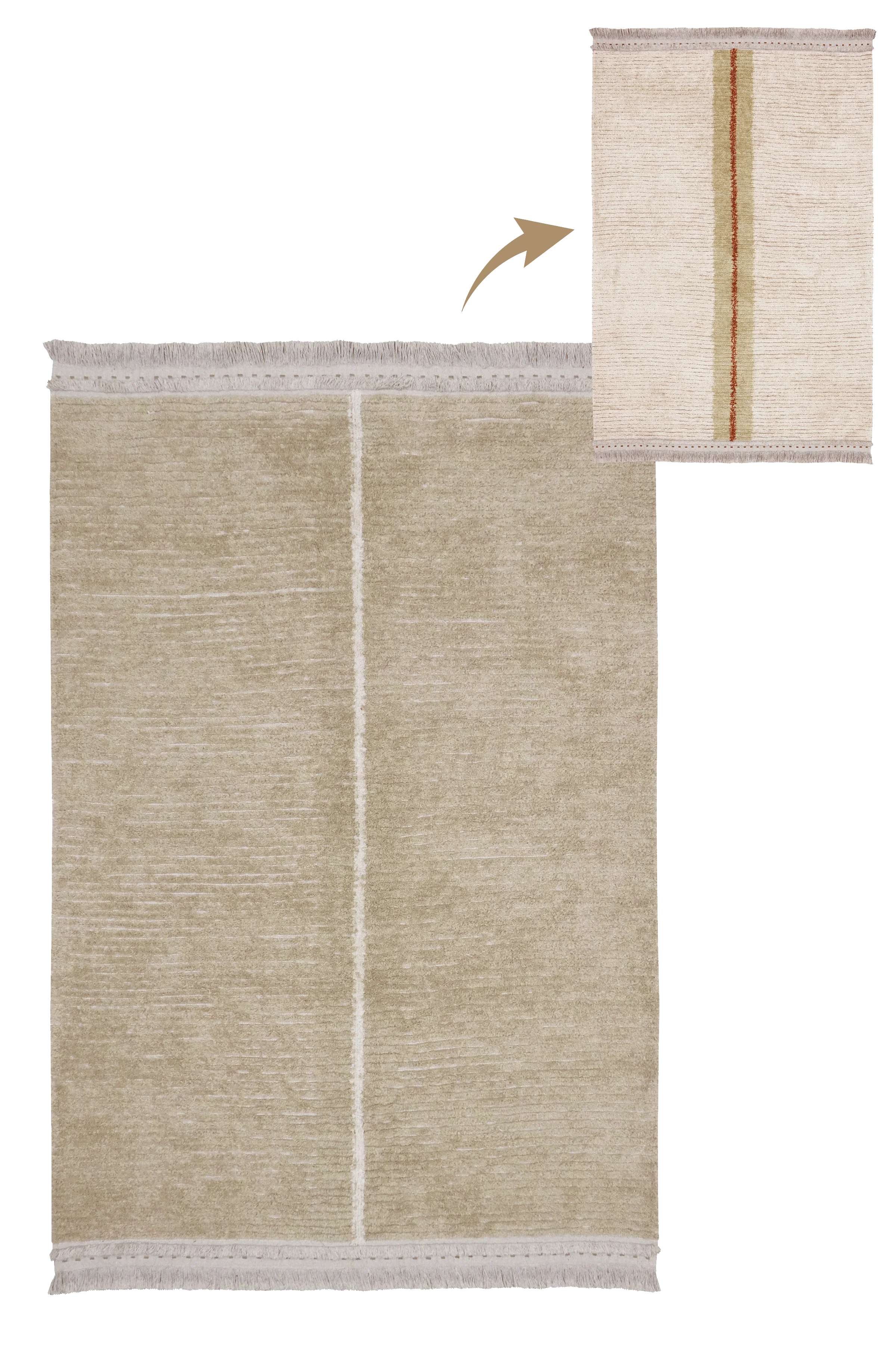 Lorena Canals Reversible Duetto Sage - Image 8