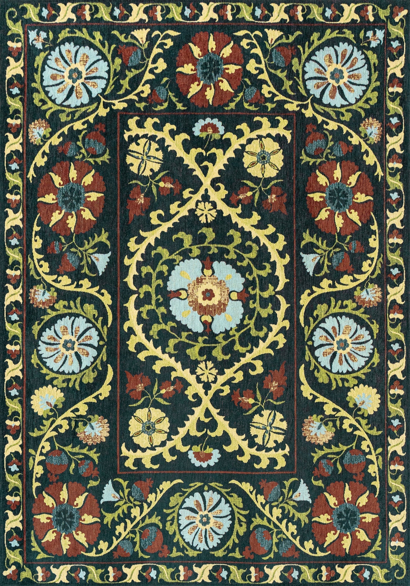 Louis de Poortere Antiquarian Suzani Bavaria 9729 - Image 10