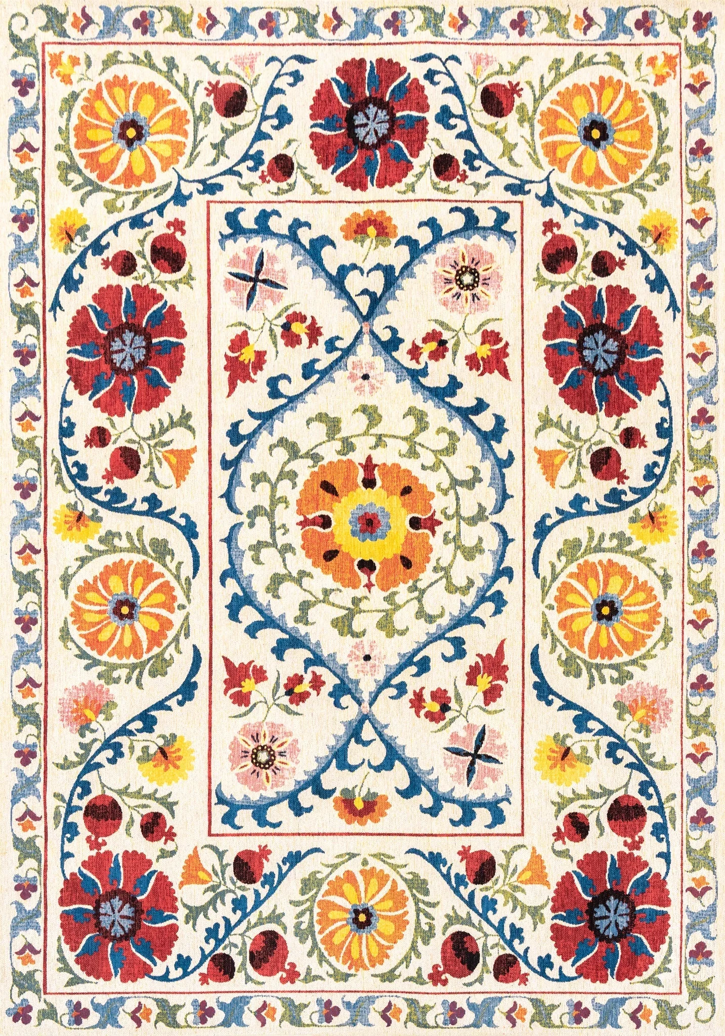 Louis de Poortere Antiquarian Suzani Origine 9728 - Image 12