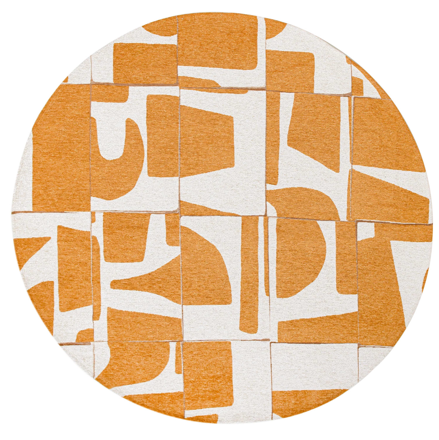 Louis de Poortere Craft Papercut Round Curry 9367 - Image 5
