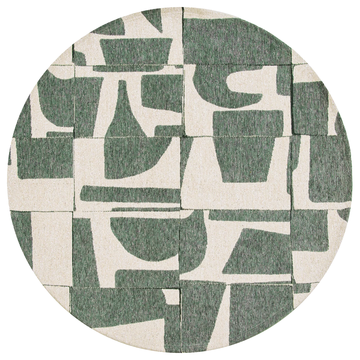 Louis de Poortere Craft Papercut Round Sea Spray 9361 - Image 5