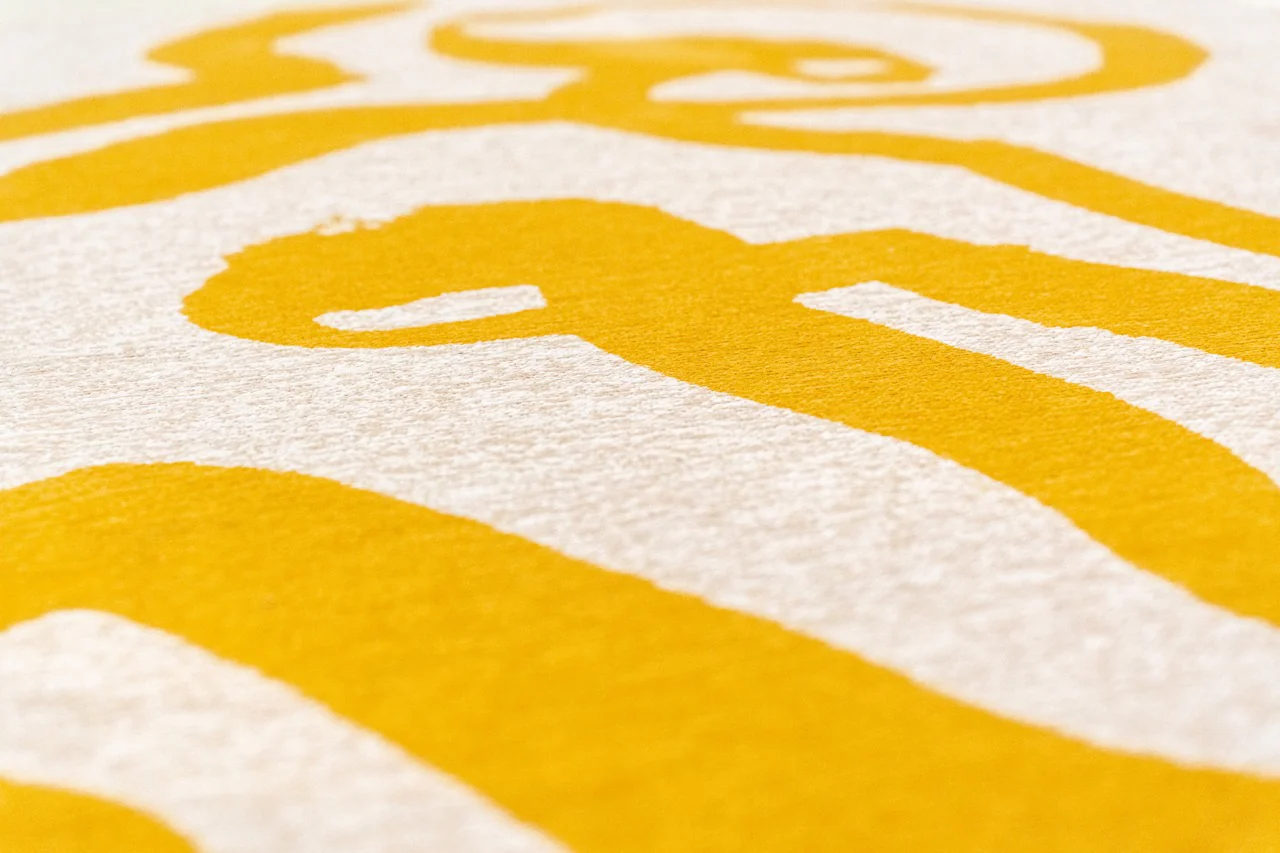 Louis de Poortere Craft Ribbon Pure Yellow 2084 - Image 9
