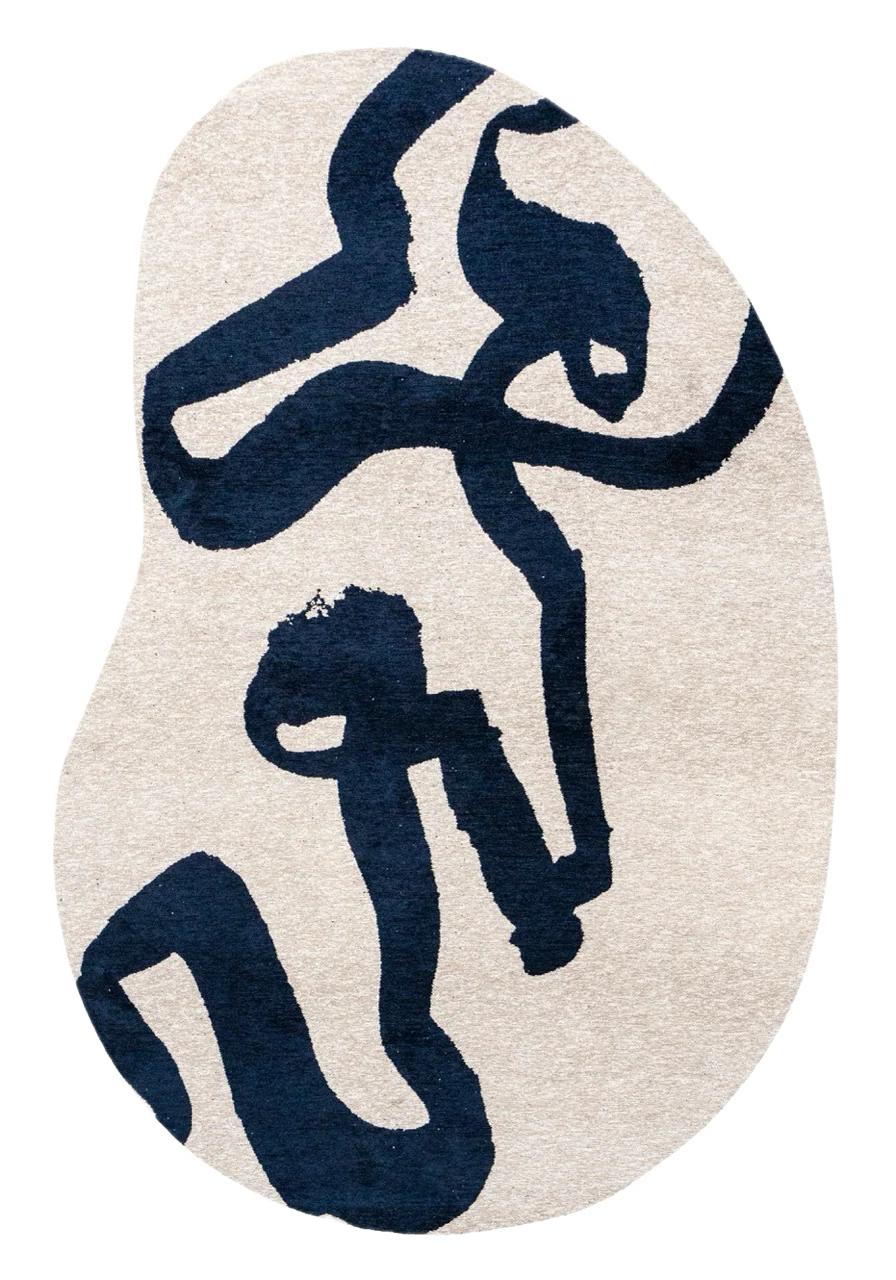 Louis de Poortere Craft Ribbon Sea Ink 9849 - Image 13