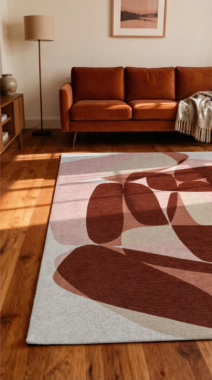 Louis de Poortere Gallery Stones Cherry Mocha 2088 - Image 2