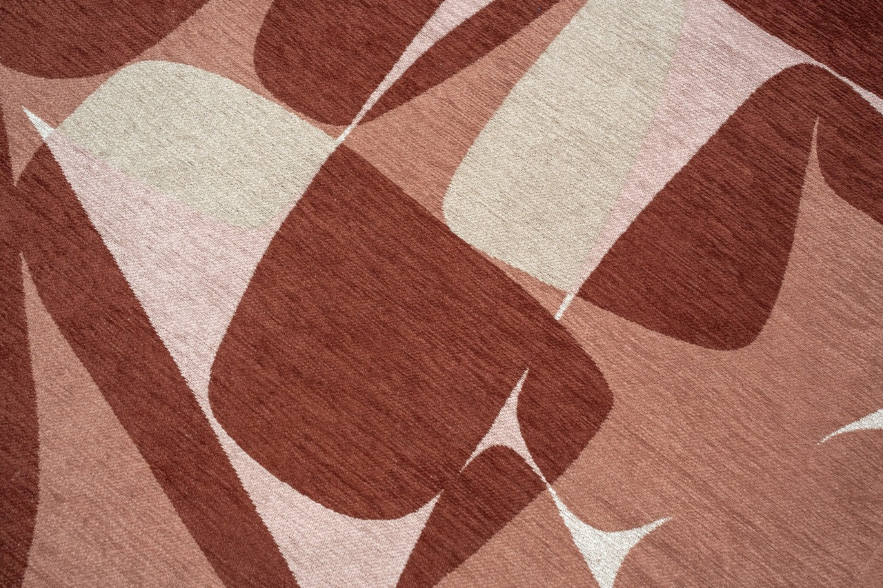 Louis de Poortere Gallery Stones Cherry Mocha 2088 - Image 8