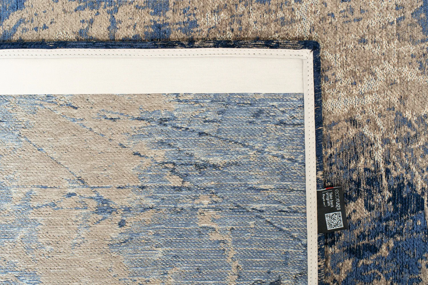 Louis de Poortere Mad Men Cracks Abyss Blue 8629 - Image 8