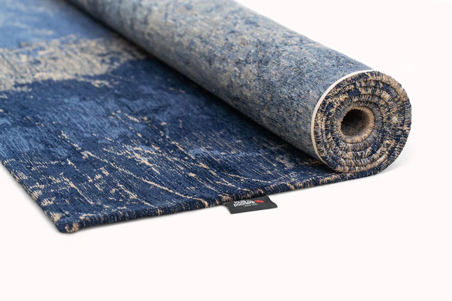Louis de Poortere Mad Men Cracks Abyss Blue 8629 - Image 9