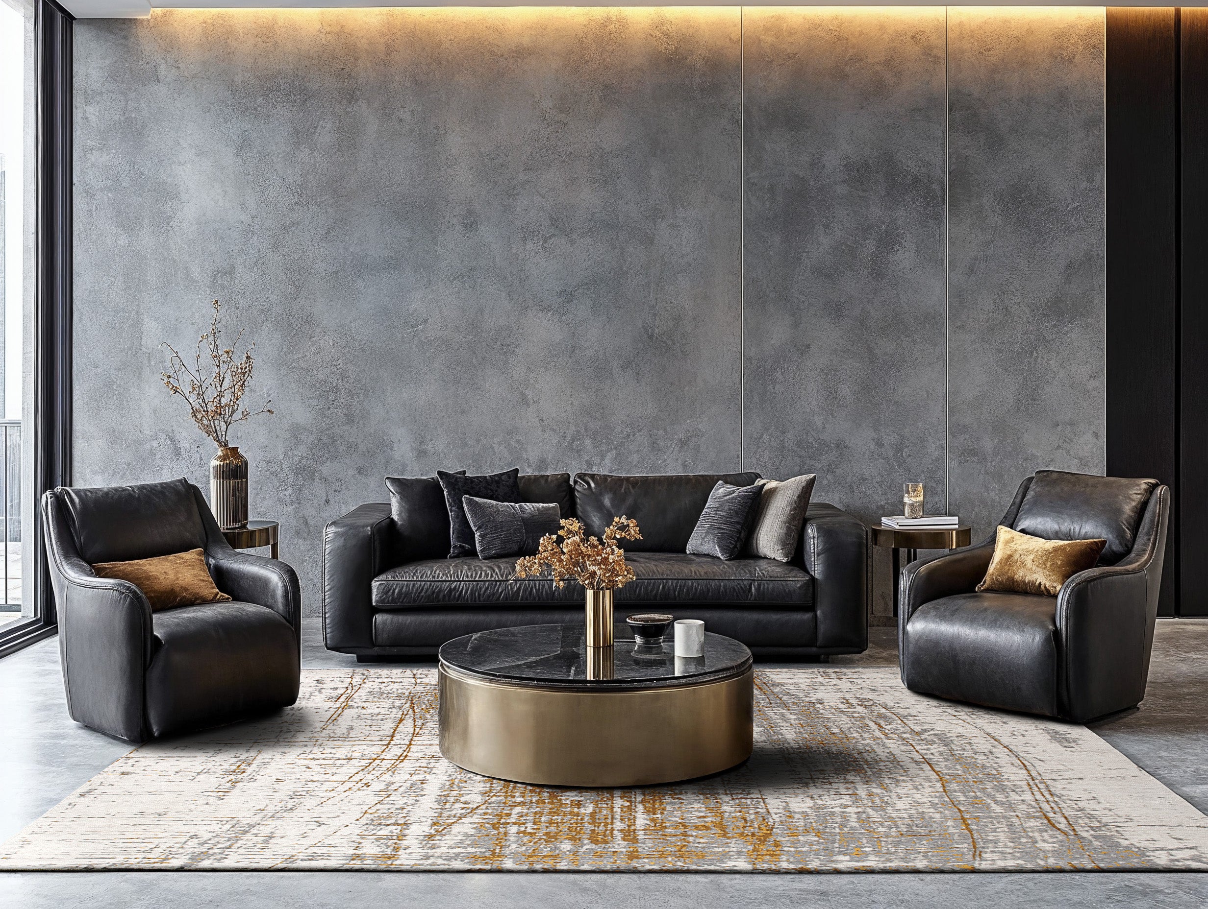 Louis de Poortere Mad Men Griff Columbus Gold 8419 - Image 2