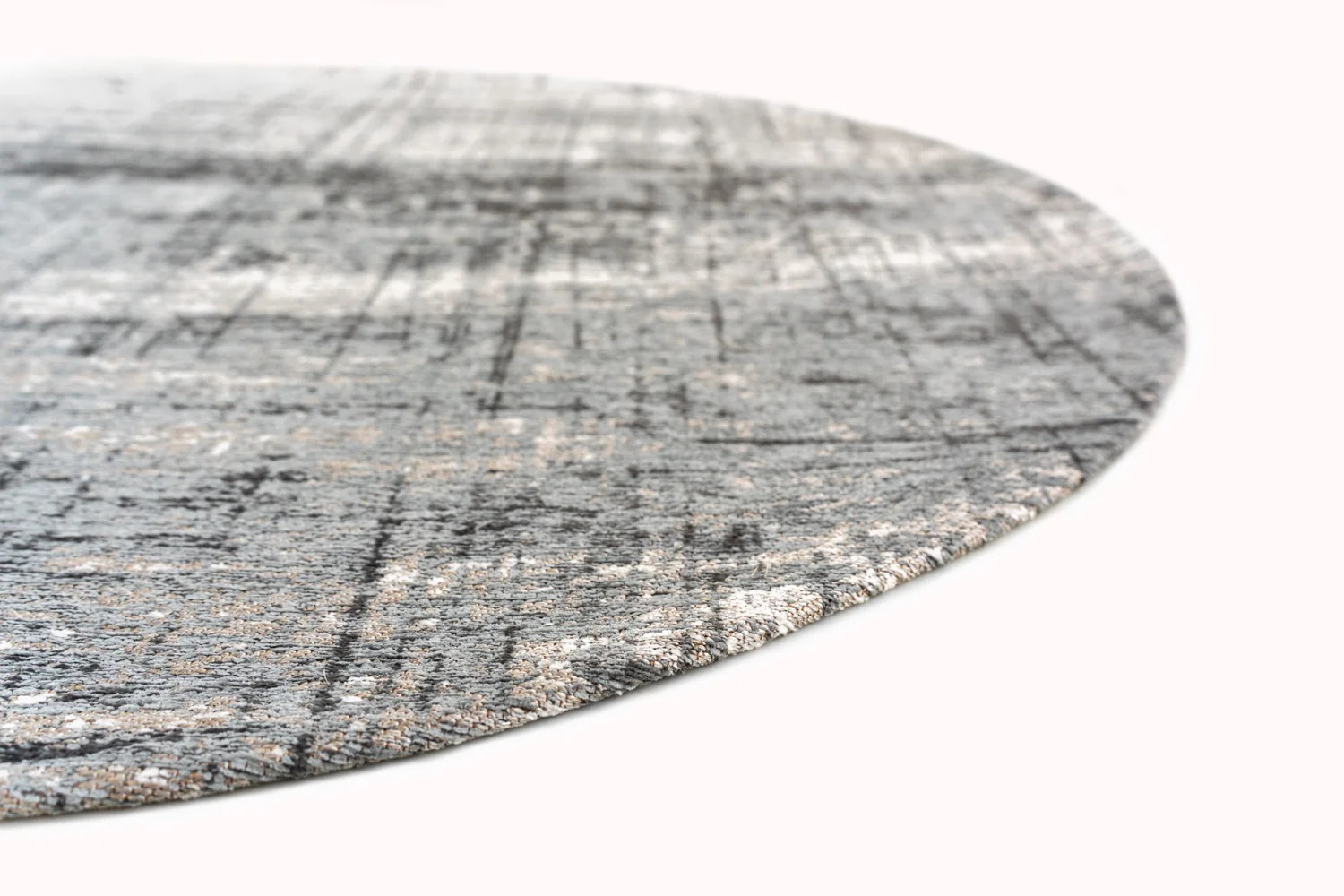 Louis de Poortere Mad Men Griff Round Jersey Stone 8420 - Image 2