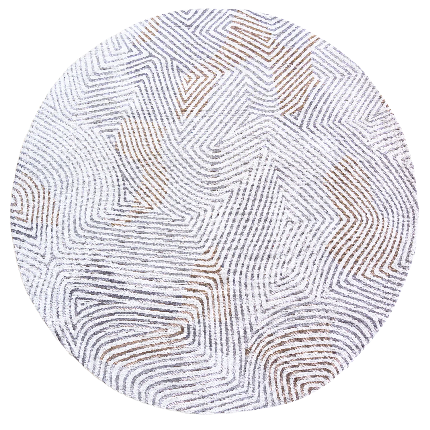 Louis de Poortere Meditation Coral Round Oyster White 9228 - Image 6