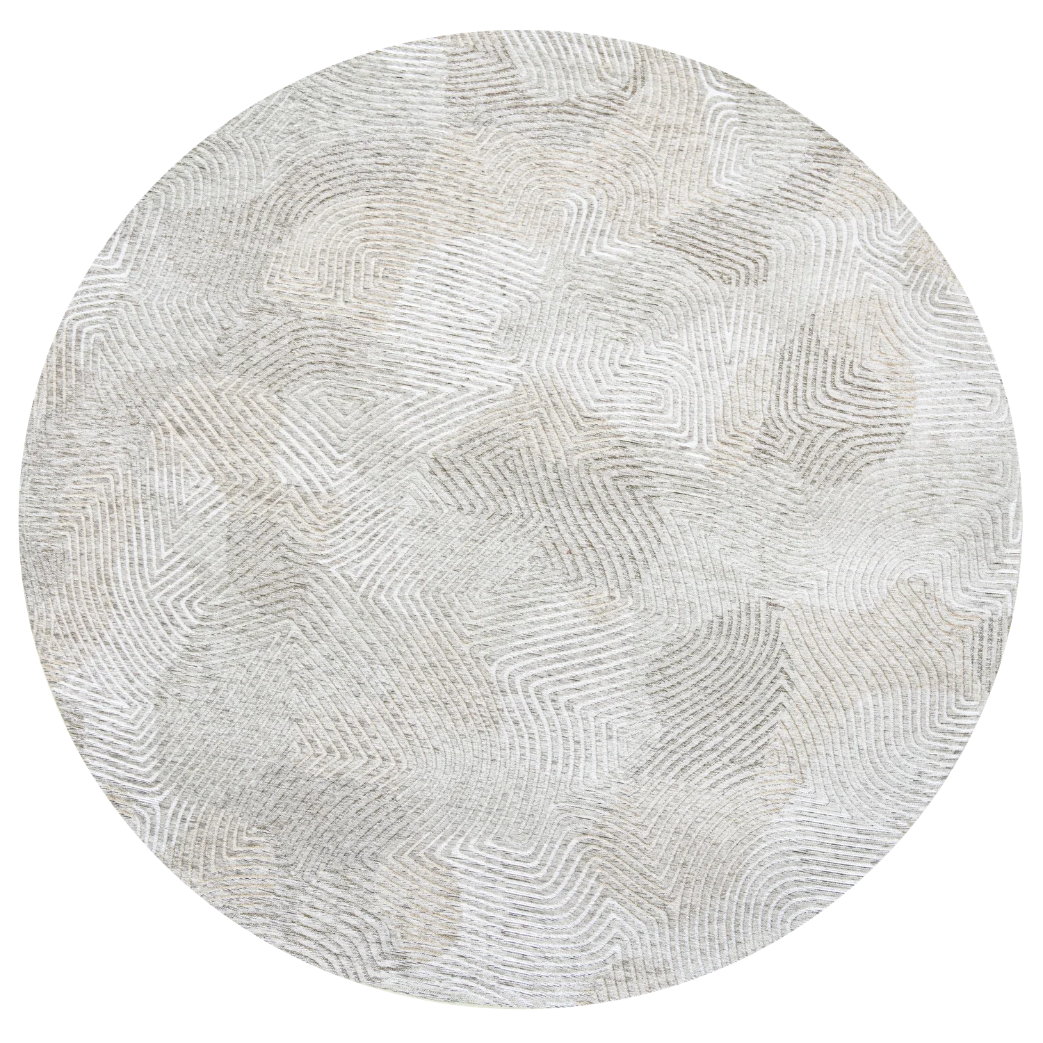 Louis de Poortere Meditation Coral Round Shell Beige 9229 - Image 6