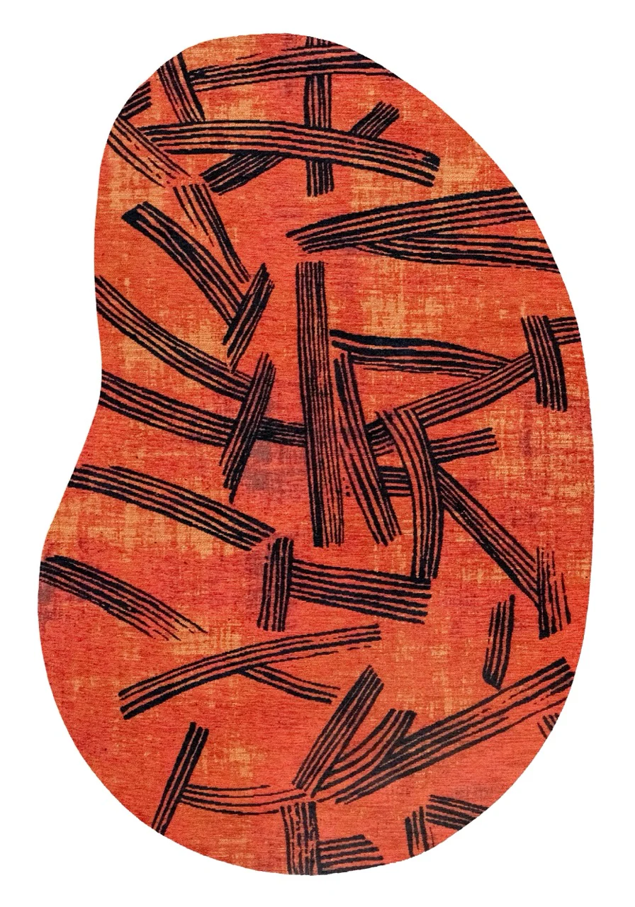 Louis de Poortere Meditation Kanji Ginger Chocolate 2069 - Image 12