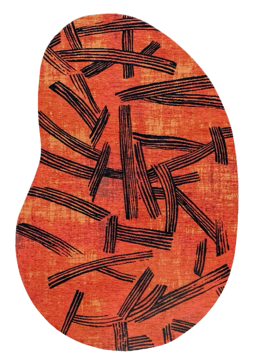 Louis de Poortere Meditation Kanji Ginger Chocolate 2069 - Image 14